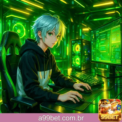 Imagem promovendo o app oficial da 99BET para mobile